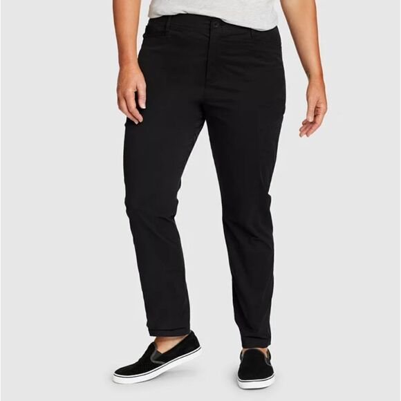Eddie Bauer Pants - Eddie Bauer WW CURVY TRAVEL PANT BLACK Size 24W